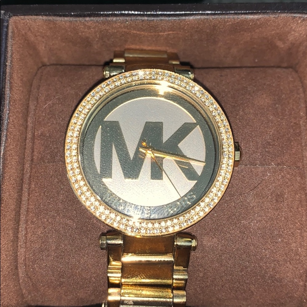 Micheal Kora Gold Watch